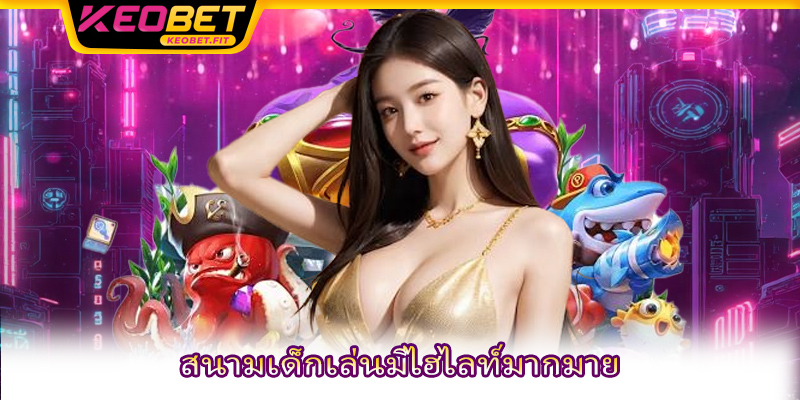 สนามเด็กเล่นมีไฮไลท์มากมาย