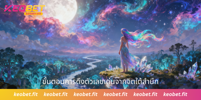 ขั้นตอนการดึงตัวเลขเด่นจากจิตใต้สำนึก